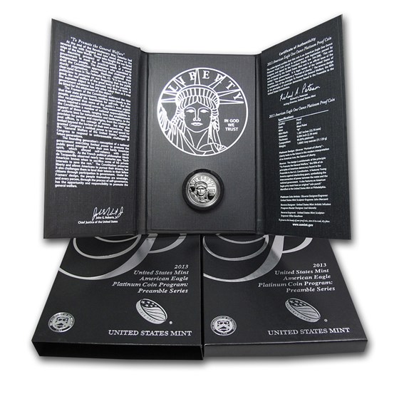 2013-W 1 oz Proof Platinum American Eagle (w/Box & COA) 2013-W 1 oz Proof Platinum American Eagle (w/Box & COA)